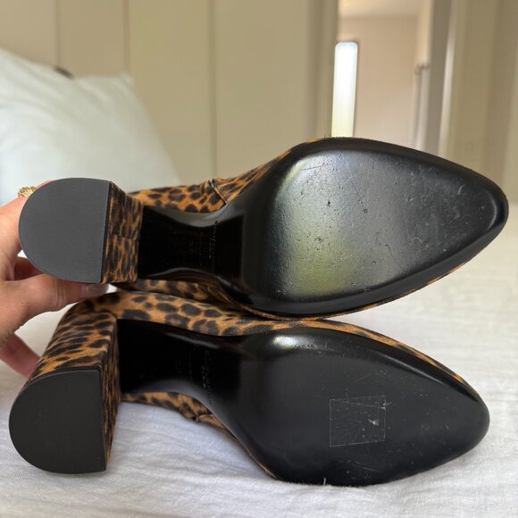 Saint Laurent Suede Ankle Boots - Picture 9 of 11